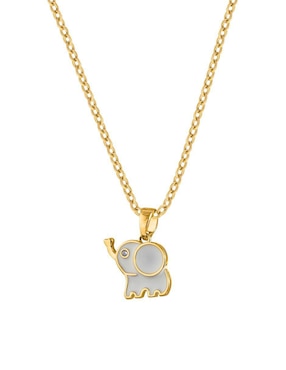 Collar con dije de elefante Unlimited By Ob 18 K