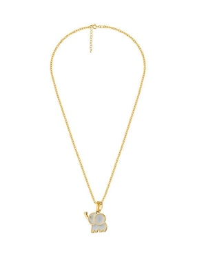 Collar con dije de elefante Unlimited By Ob 18 K