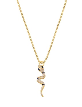Collar con dije de serpiente Unlimited By Ob 18 K