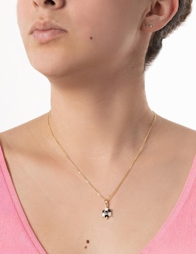 Collar con dije de tortuga Unlimited By Ob 18 K