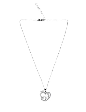 Collar de corazón Ame Jewelry de plata P 925