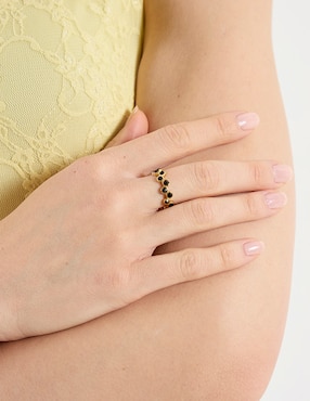 Anillo map martillado