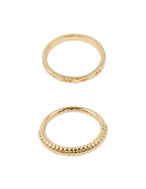 Set anillo Bizou pulido