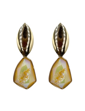 Aretes Map con acabado diamantado