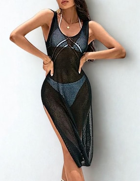 Salida de playa vestido Twist Side para mujer