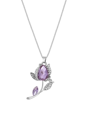 Collar con dije de flor Unlimited By Ob