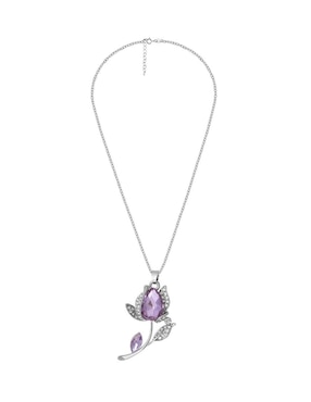 Collar con dije de flor Unlimited By Ob