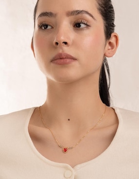 Collar de corazón Unlimited By Ob 18 K