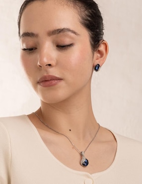 Aretes y collar Unlimited By Ob cristal