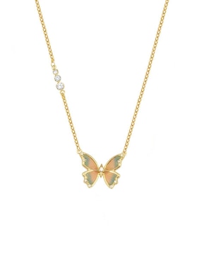 Collar de mariposa Unlimited By Ob 18 K