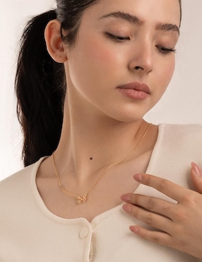 Collar de mariposa Unlimited By Ob 18 K