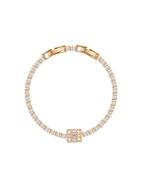 Pulsera Unlimited By Ob 18 K con acabado chapa de oro