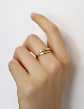 Anillo Castellamare Catolica Cristo brillante