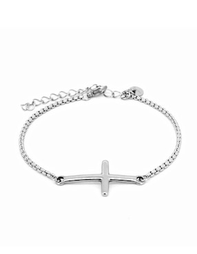 Pulsera Castellamare Católica con acabado brillante
