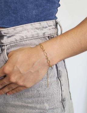 Pulsera Castellamare Católica con acabado brillante