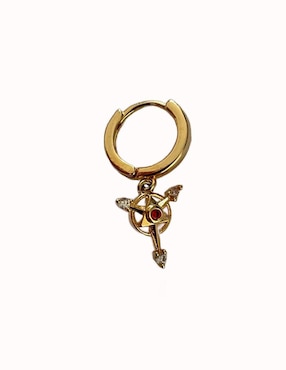 Set de aretes Spider-Man Nira Superhéroes con acabado pulido zirconia cúbica