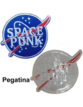Parche decorativo para ropa Patchpros Space Punk aplicación bordado