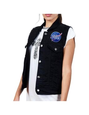 Parche decorativo para ropa Patchpros Space Punk aplicación bordado
