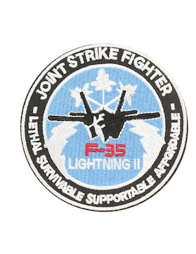 Parche decorativo para ropa Patchpros Jet Fighter04 aplicación bordado