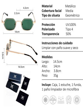 Lentes de sol Xolek XO-144-D unisex