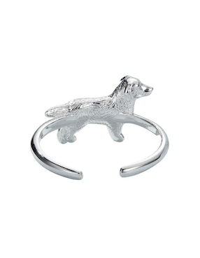 Anillo de perro Chulada Perros P 925 de plata pulido