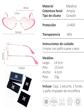 Lentes de sol Xolek Trend XO-132-R para mujer