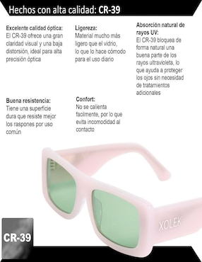 Lentes de sol Xolek Retro unisex
