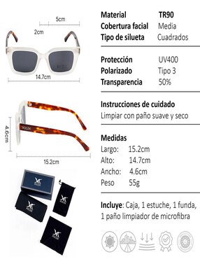 Lentes de sol Xolek Casual XO-122-T unisex