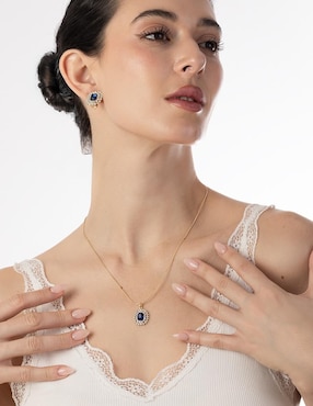 Aretes y collar Unlimited by Ob cristal