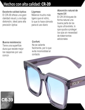 Lentes de sol Xolek Xo-180-G unisex