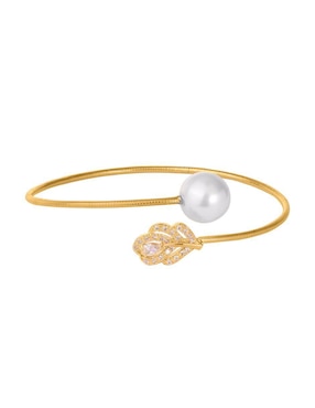 Pulsera Unlimited by Ob con acabado chapa de oro