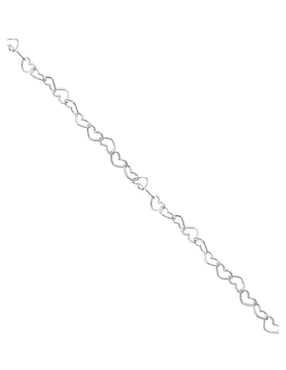 Pulsera Clepsidra de plata P 950 con acabado pulido