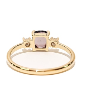 Anillo Casa Michel Joyeria 14 k de oro amarillo espinela