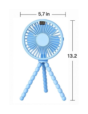 Mini ventilador Güish 4 velocidades