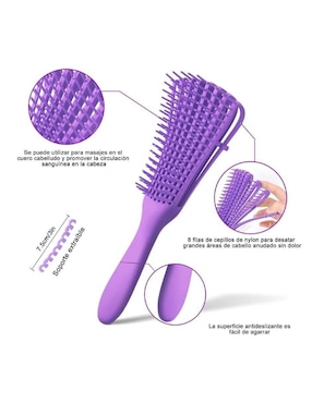 Set cepillo para cabello Güish de ABS