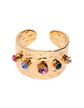 Anillo semicircular Map brillante