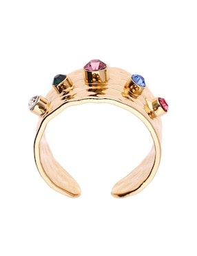 Anillo semicircular Map brillante