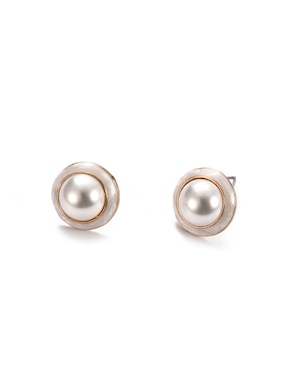 Aretes redondos Lieb con acabado brillante