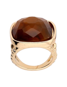 Anillo cuadrado Lieb pavé