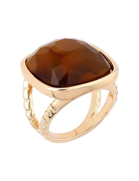 Anillo cuadrado Lieb pavé