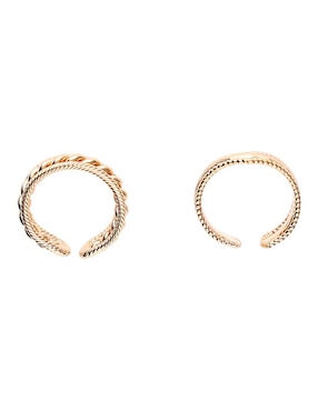 Set anillo Map brillante