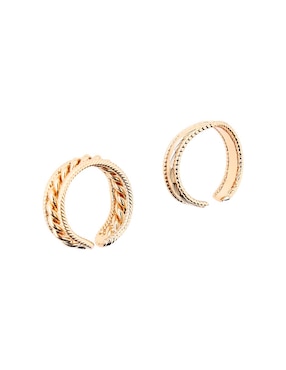 Set anillo Map brillante