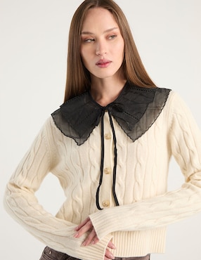 Cuello desmontable Map para mujer