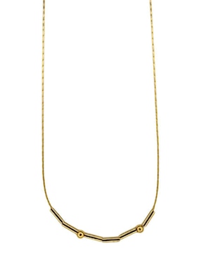 Collar Maria Rayuela Clave Morse Mamá 24 K