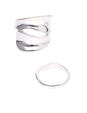 Set anillo Map brillante