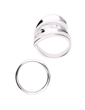 Set anillo Map brillante