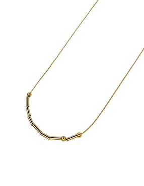 Collar Maria Rayuela Clave Morse Amor 24 K