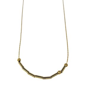 Collar Maria Rayuela Clave Morse Amor 24 K