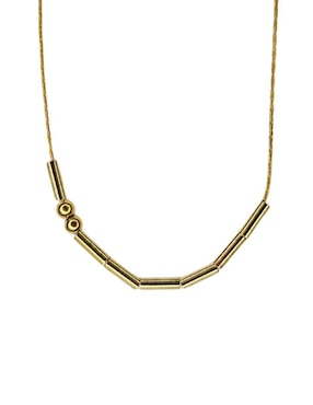 Collar Maria Rayuela Clave Morse Te Amo 24 K