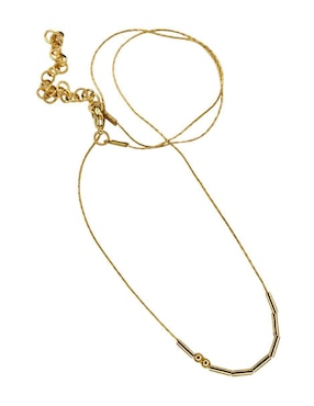Collar Maria Rayuela Clave Morse Te Amo 24 K